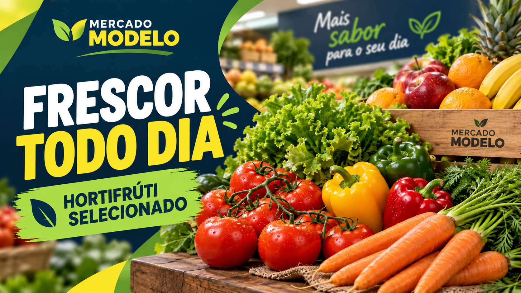 Campanha demonstrativa de hortifrúti